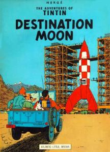 TINTIN Destination Moon. By Herge
